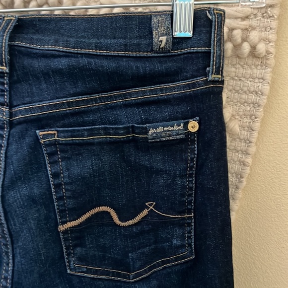 7 for all mankind ankle gwen every fringe hem sz 30 - Picture 10 of 11